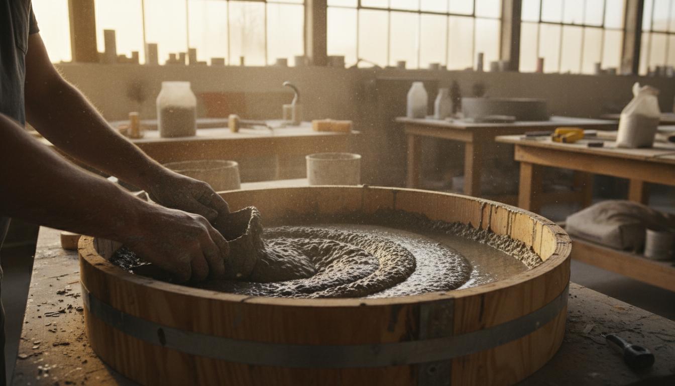 Taller VETA Studio — fabricación artesanal GFRC en México